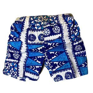 Vintage California Shores 1990s swim trunks shorts 26W x 16L rash guard STAINS